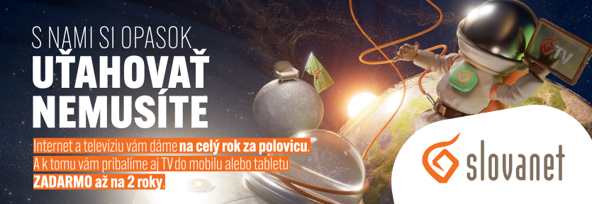 INTERNET A TV CELÝ ROK ZA POLOVICU