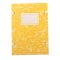 Spisové dosky A4 mramor žltý