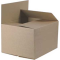 Škatuľa s klopou hnedá 400x320x250 mm