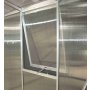 stenové ventilačné okno strieborné VITAVIA typ V (40000546) PC 6 mm LG3089