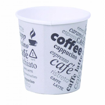 Papierový pohár 0,1l "Coffee to go" s motívom
