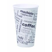 Papierový pohár 0,4l "Coffee to go" s motívom