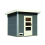 fínska sauna KARIBU NORGE (27213) terragrau LG3773