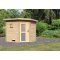 fínska sauna KARIBU MIKKA (86227) natur LG4000