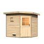 fínska sauna KARIBU MIKKA (92661) natur LG3998