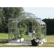 skleník VITAVIA DIANA 5000 číre sklo 3 mm strieborný LG4223