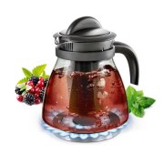 Kanvica MONTE CARLO  s lúhovacími sitkami 1,5l antracitová