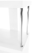 Regál, biela/jemný lesk, BENITO