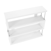 Regál, biela/jemný lesk, BENITO