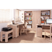 Regál, dub sonoma, GRAND TYP 7