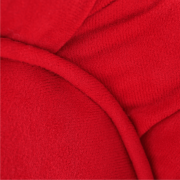 Kreslo ušiak, látka červená, CHARLOT