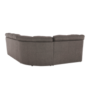 Sedacia súprava, hnedá, ľavá,  AMELIA