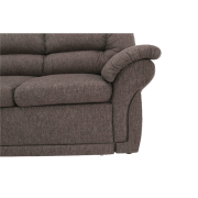 Sedacia súprava, hnedá, ľavá,  AMELIA