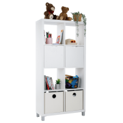 Regál, biela, TOFI 3 NEW
