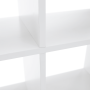 Regál, biela, TOFI 4 NEW