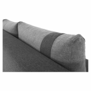 Rozkladacia pohovka, tmavosivá/svetlosivá, BOLIVIA