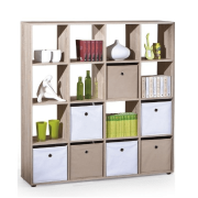 Regál, dub sonoma, SARAH