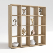 Regál, dub sonoma, SARAH