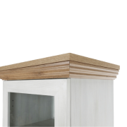 Vitrína, sosna nordická/dub divoký, ROYAL W1D