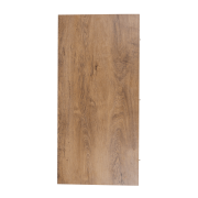 Jedálenský stôl, rozkladací, dub lefkas tmavý, 160-203x90 cm, MONTANA STW