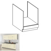 Skrinka dolná, krém vysoký lesk, PRADO 60 DG BB