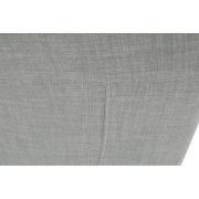 Polohovacie kreslo, látka sivá, FOREST