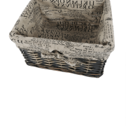 Komoda, 1 košík, 1 zásuvka, sivohnedá, DARKIE 1