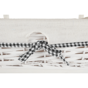 Komoda, 3 zásuvková, starobiela, RUBY 3