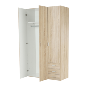 Skriňa, 3 - dverová, dub sonoma, GWEN 70427