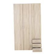 Skriňa, 3 - dverová, dub sonoma, GWEN 70427