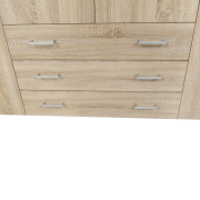 Skriňa, 4 - dverová, dub sonoma, GWEN 70429