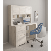 Polica k písaciemu stolu typ 60,  biela craft, ANGEL