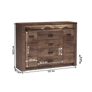 Komoda, jaseň tmavý, INFINITY I-07