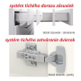Dolná skrinka D 40, vysoký biely lesk/dub sonoma, pravá, LINE