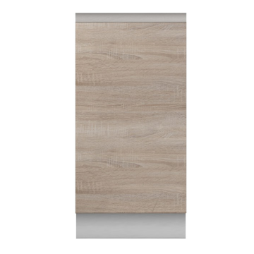 Dolná skrinka D 40, dub sonoma/biela, pravá, LINE