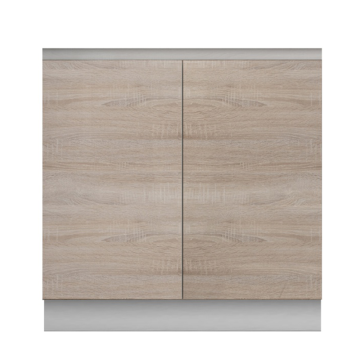 Dolná skrinka D 80, dub sonoma/biela , LINE