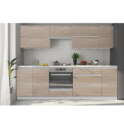 Skrinka horná GR, biela/dub sonoma, LINE