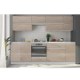 Skrinka horná G 30, dub sonoma/biela, pravá, LINE