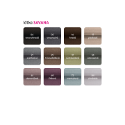 Kreslo, tmavobéžová/vzor, MILO