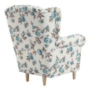 Kreslo ušiak, látka rose 14, CHARLOT