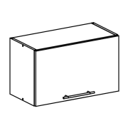 Horná skrinka, biela, FABIANA W - 60OK