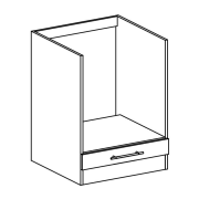 Dolná skrinka, dub sonoma/biela, FABIANA S - 60KU