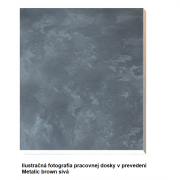 Dolná skrinka, biela, ľavá, FABIANA S - 60