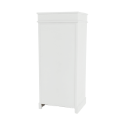 4-šuplíková komoda, biela, BLANCO