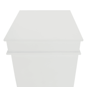 4-šuplíková komoda, biela, BLANCO