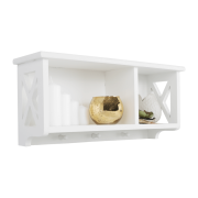 Závesná polica, biela, RAFAELLO