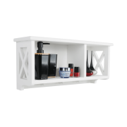 Závesná polica, biela, RAFAELLO