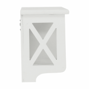 Závesná polica, biela, RAFAELLO