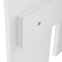Vešiaková stena, biela, TOPTY TYP 17