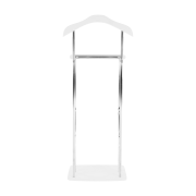 Vešiak, nemý sluha, chróm/biela, ELIAS